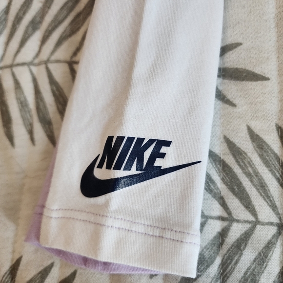 NIKE Girls Little Kids' Sweatshirt And Leggings Set Lilac Purple - Picture 8 of 10